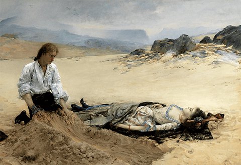 La mort de manon en peinture